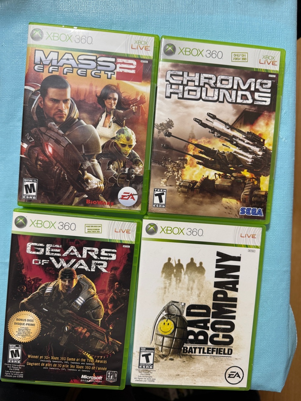 Xbox 360 game lot 1